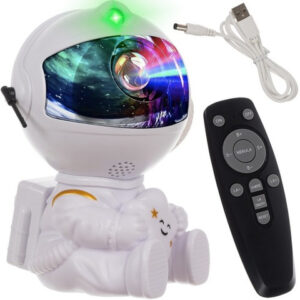 Φωτιστικό αστροναύτης LED projector με αστέρια για παιδιά – Izoxis