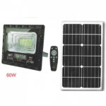 Ηλιακός Προβολέας FOYU LED 60W με πάνελ και τηλεχειριστήριο αδιάβροχος IP67