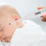 Ηλεκτρονικό Θερμόμετρο Μωρού LCD Digital Λευκό
