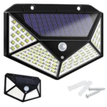 Ηλιακό φωτιστικό LED με 100 COB φώτα και αισθητήρα κίνησης