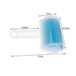 Αποχνουδωτής ρούχων gel roller με καπάκι και επαναχρησιμοποιούμενη επιφάνεια