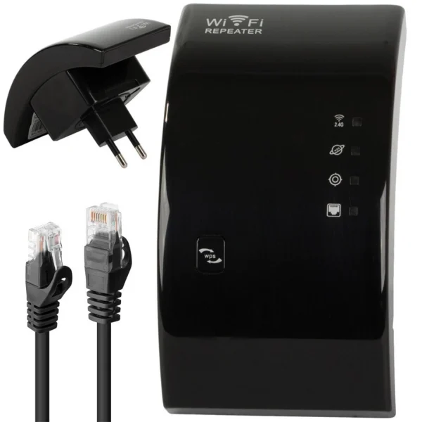 Wi-Fi repeater 300Mbps 2.4GHz με λειτουργία WPS & ενίσχυση σήματος