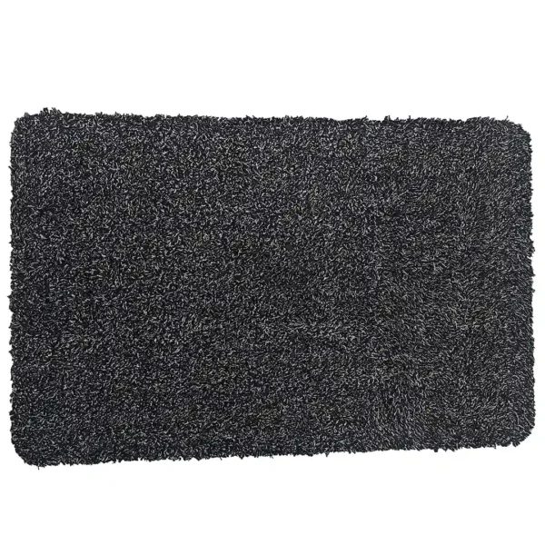 Γκρι πατάκι καθαρισμού παπουτσιών Clean Step 70x46cm με απορροφητικές ίνες και αντιολισθητική βάση