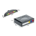 Σετ αισθητήρων παρκαρίσματος 4x με LCD οθόνη και ηχητική ειδοποίηση
