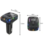 FM Transmitter αυτοκινήτου με USB-C