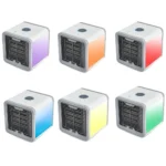 Φορητό USB mini κλιματιστικό υδρονέφωσης με φωτισμό LED