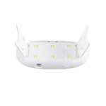 Φουρνάκι νυχιών SUNmini UV/LED λευκό με πτυσσόμενα πόδια και 6 LED φώτα