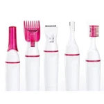 Γυναικείος trimmer φρυδιών και μπικίνι με ροζ εξαρτήματα