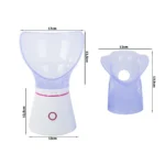 Facial Steam Sauna με 2 μάσκες για πρόσωπο & μύτη – για καθαρισμό και εισπνοές