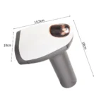 Ασύρματο massage gun με LCD και 8 κεφαλές για πλάτη