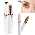 Ηλεκτρικό trimmer φρυδιών με LED, ακριβής & ανώδυνη αποτρίχωση, ιδανικό για ευαίσθητες επιδερμίδες, μικρό και φορητό