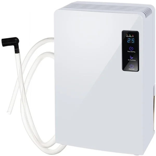 Ruhhy O16408 αφυγραντήρας 2.2lt με UV  TiO2 καθαρισμό αέρα  σωλήνα αποστράγγισης και LCD οθόνη