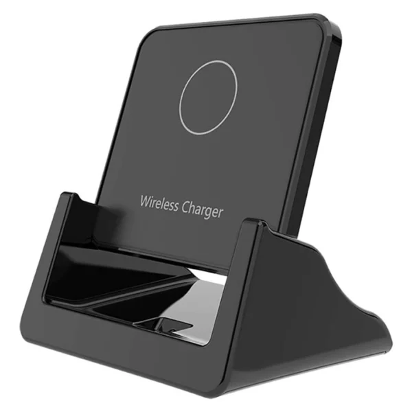 Ασύρματος φορτιστής Qi 15W με βάση για smartphone – USB