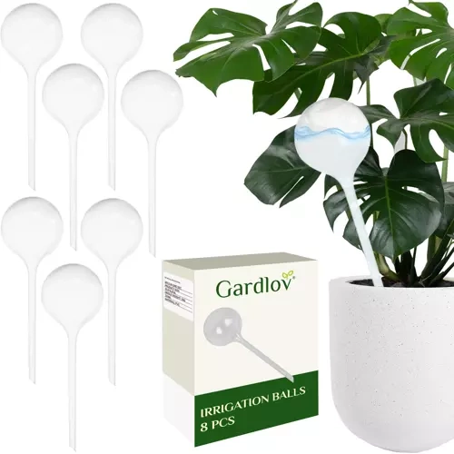 Gardlov διάφανες μπάλες ποτίσματος φυτών 8τμχ  280ml  ιδανικές για αυτόματο πότισμα γλαστρών & κήπων