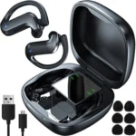 Izoxis Bluetooth in-ear ακουστικά  μαύρα  με θήκη φόρτισης-powerbank  touch χειρισμό & 10m εμβέλεια
