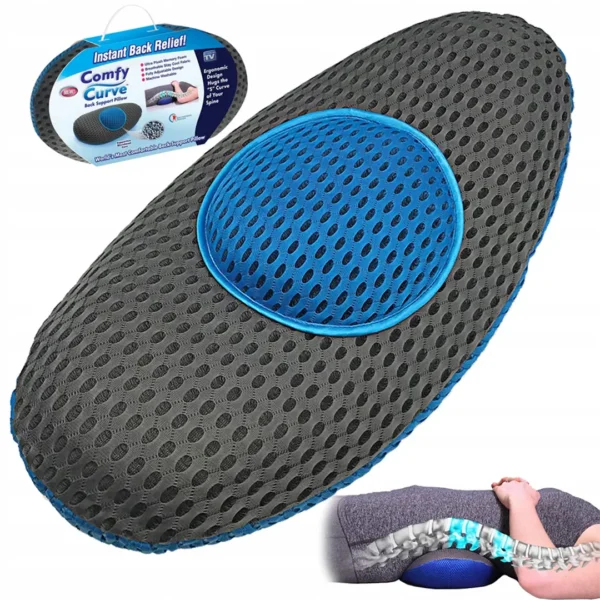 Ορθοπεδικό μαξιλάρι μέσης με memory foam για υποστήριξη και ανακούφιση πόνου