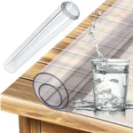 Διάφανο προστατευτικό τραπεζιού RUHHY 120x60cm από πολυκαρβονικό  ανθεκτικό σε γρατζουνιές & υγρά  με στρογγυλεμένες γωνίες