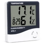 Ηλεκτρονικό θερμόμετρο με LCD οθόνη και ρολόι