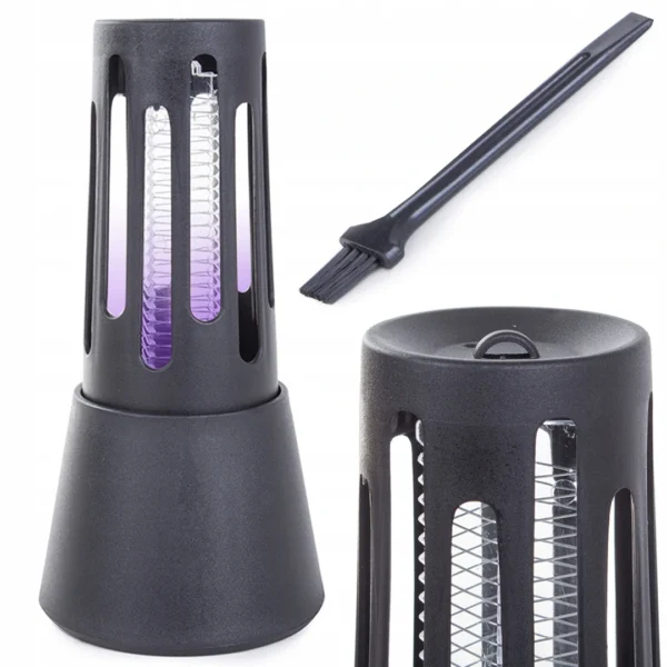 USB λάμπα εντομοκτόνο με μπλε UV φως και αποσπώμενο δοχείο