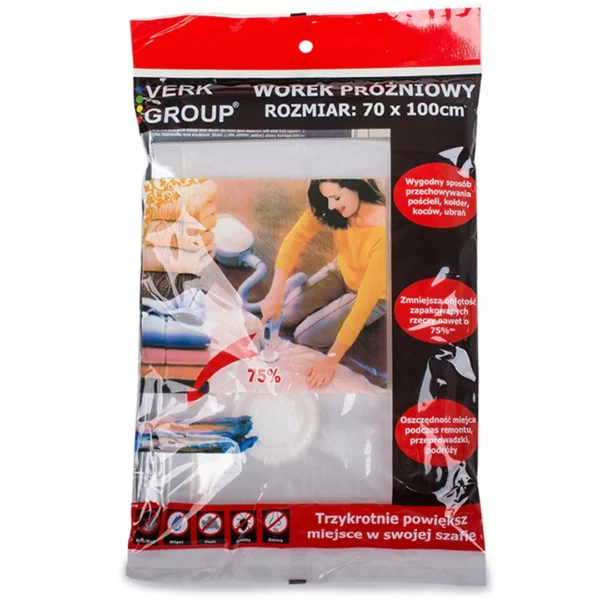vacuum σακούλα ρούχων 70x100cm για αποθήκευση και προστασία