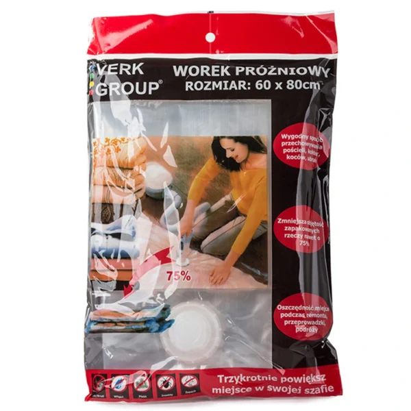 vacuum σακούλα ρούχων 60x80cm για αποθήκευση και προστασία