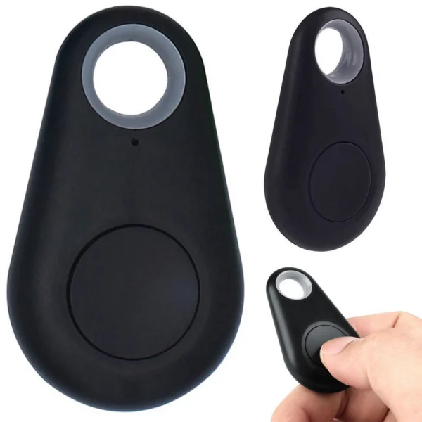Bluetooth μπρελόκ εντοπιστής σε μαύρο χρώμα με λειτουργίες κάμερας
