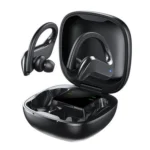 Izoxis Bluetooth in-ear ακουστικά  μαύρα  με θήκη φόρτισης-powerbank  touch χειρισμό & 10m εμβέλεια