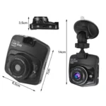 Κάμερα αυτοκινήτου Full HD με οθόνη LCD και βάση στήριξης