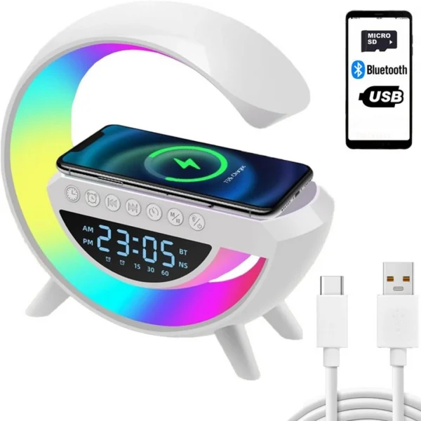 Λάμπα LED RGB με ξυπνητήρι