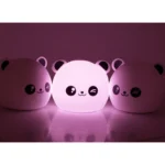 Παιδικό LED φωτιστικό Panda RGB – αφής