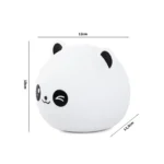 Παιδικό φωτιστικό Panda LED RGB – σιλικόνης με USB και τηλεχειριστήριο
