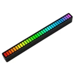 LED RGB φωτιστικό με ήχο και USB μπαταρία – 32 LEDs