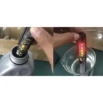 Ψηφιακό Δοκιμαστικό Υγρού Φρένων με 5 LED Ενδείξεις σε Μαύρο Χρώμα