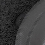 Purlov χαλάκι διπλό για μπολ κατοικιδίων  45x26εκ.  PVC  αδιάβροχο  αντιολισθητικό  προστατεύει δάπεδο & διατηρεί καθαρό