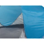 Pop-up σκηνή παραλίας με UV προστασία και αυτόματο στήσιμο σε μπλε-γκρι χρώμα