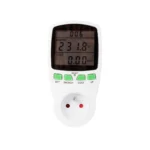 Wattmeter μετρητής κατανάλωσης ρεύματος με φωτιζόμενη οθόνη LED