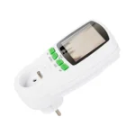 Wattmeter μετρητής κατανάλωσης ρεύματος με φωτιζόμενη οθόνη LED