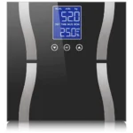 Αναλυτική ζυγαριά μπάνιου γυάλινη έως 180kg με LCD οθόνη και αντιολισθητικά πόδια