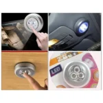 Ασύρματο φωτιστικό αφής LED 3 λάμπες