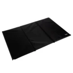 Μαύρο χαλάκι ψύξης κατοικιδίων Purlov XXL 110x70cm  με τζελ  δροσερό  αναδιπλούμενο  ανθεκτικό & αδιάβροχο