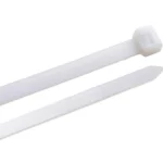 Λευκά δεματικά καλωδίων 2.5x100mm από nylon – σετ 100 τεμαχίων