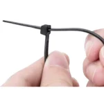 Δεματικά καλωδίων μαύρα 3.6x200mm nylon σετ 100 τεμαχίων