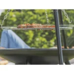 Εστία κήπου με τρίποδα και κρεμαστή σχάρα BBQ 58cm για εξωτερικούς χώρους