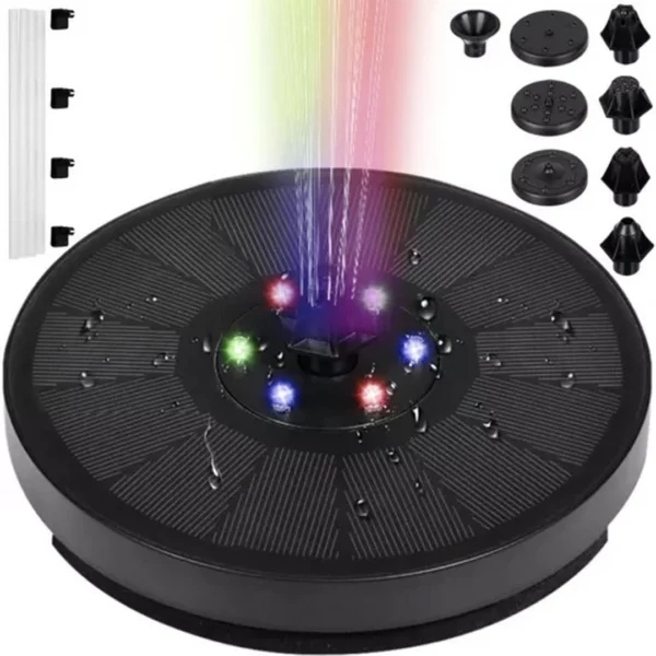 Gardlov Ηλιακό Φωτιστικό Συντριβάνι RGB Πλωτό για Πισίνα