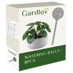 Gardlov διάφανες μπάλες ποτίσματος φυτών 8τμχ  280ml  ιδανικές για αυτόματο πότισμα γλαστρών & κήπων