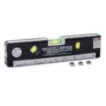 Αλφάδι λέιζερ 24cm με φωτισμό LED και μετροταινία