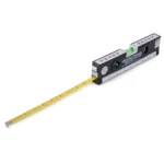 Αλφάδι λέιζερ 24cm με φωτισμό LED και μετροταινία