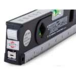 Αλφάδι λέιζερ 24cm με φωτισμό LED και μετροταινία