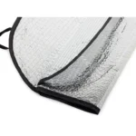 Αντιηλιακή Κάλυψη Παρμπρίζ Διπλής Όψης 130x60cm με Βεντούζες – Universal - Image 5
