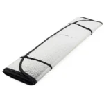 Αντιηλιακή Κάλυψη Παρμπρίζ Διπλής Όψης 130x60cm με Βεντούζες – Universal - Image 3